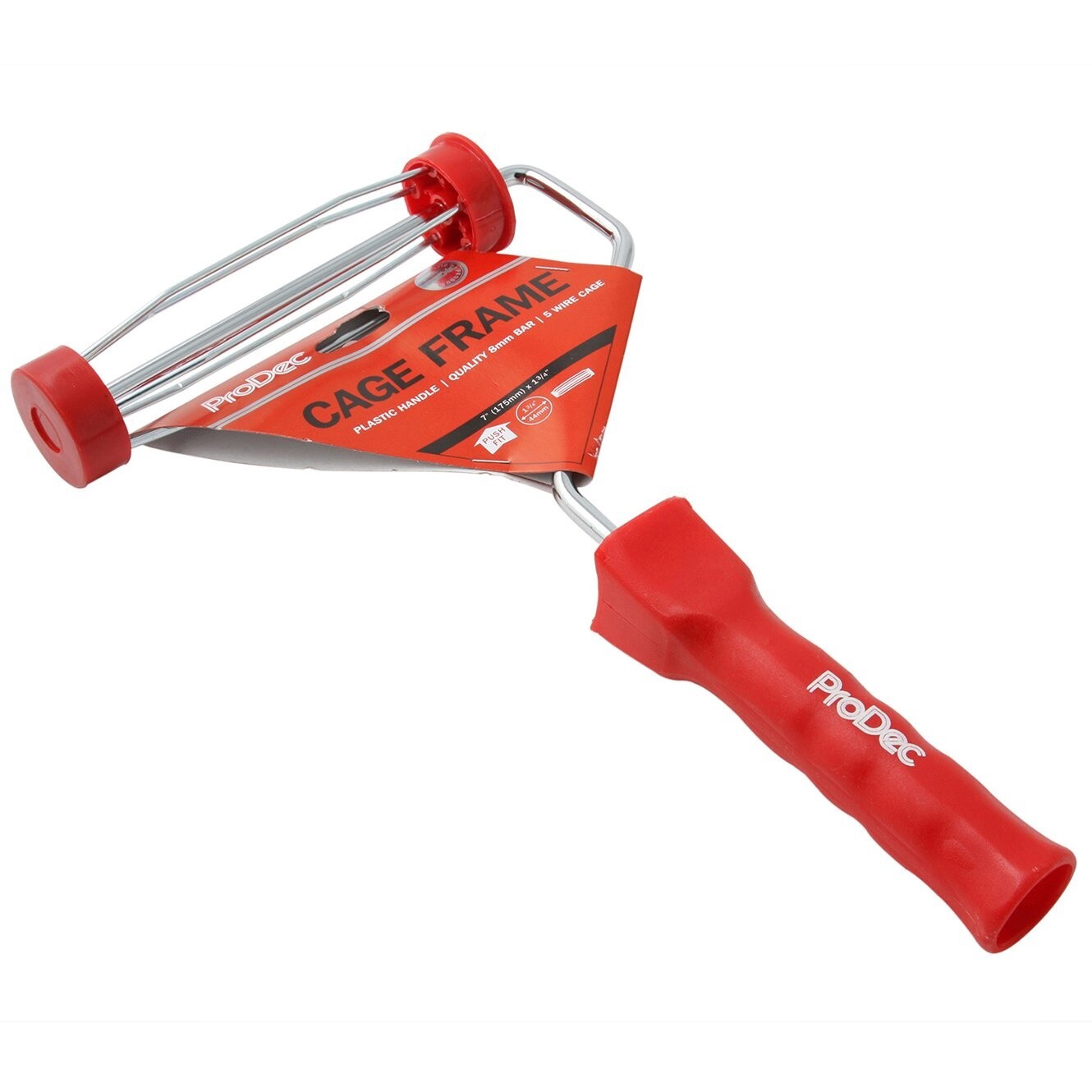 7&quot;x1.75&quot; Push Fit Plastic Handle Frame