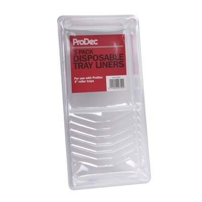 Pack Of 5 Plastic Liners For 4&quot; Trays