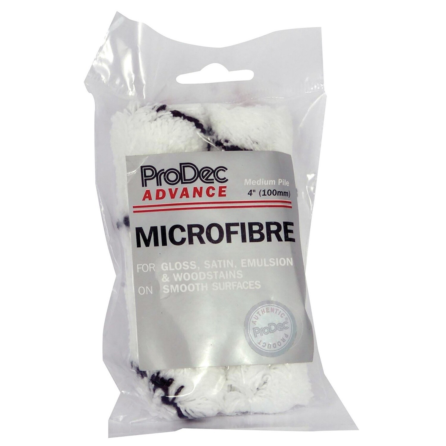 2Pk 4 in Short Pile Microfibre Mini Roller