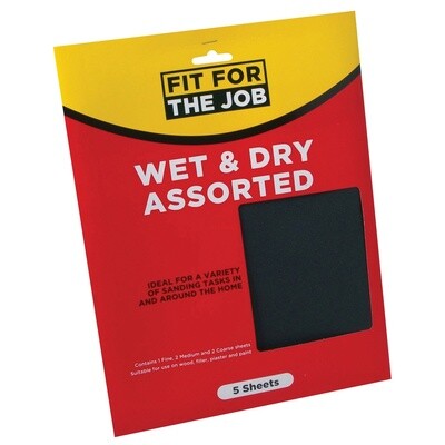 Wet and Dry - Assorted (PK5)