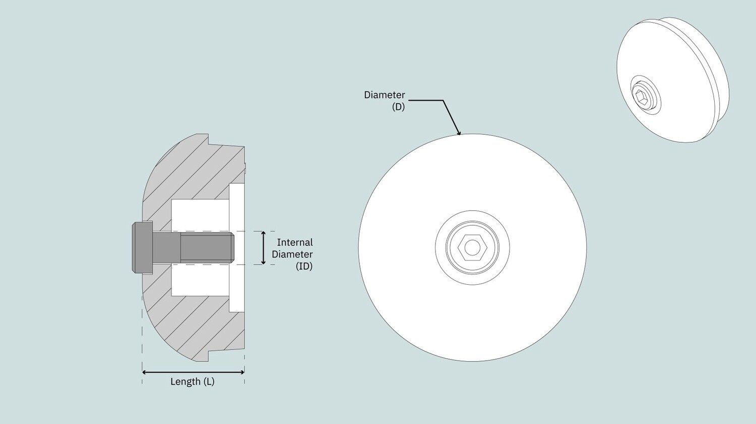 Anode, Aluminium, SE60/80/100