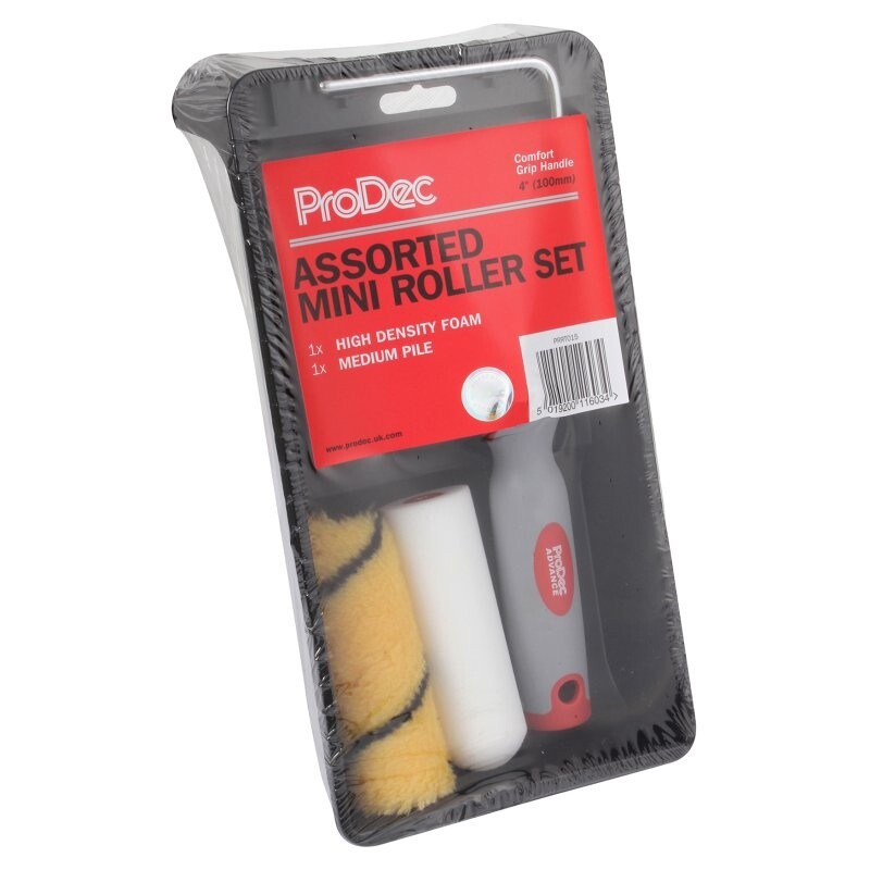ProDec 4&quot; mini roller twin head kit