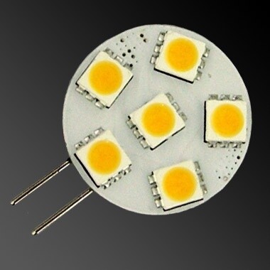 G4, Warm White, Side Pin, LED