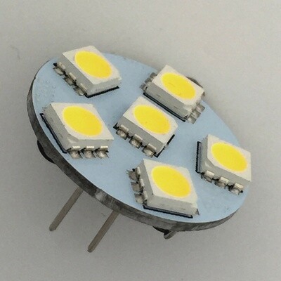 G4 Rear Pin Cool White LED Bulb -  - 10-30V - 120 Lumens
