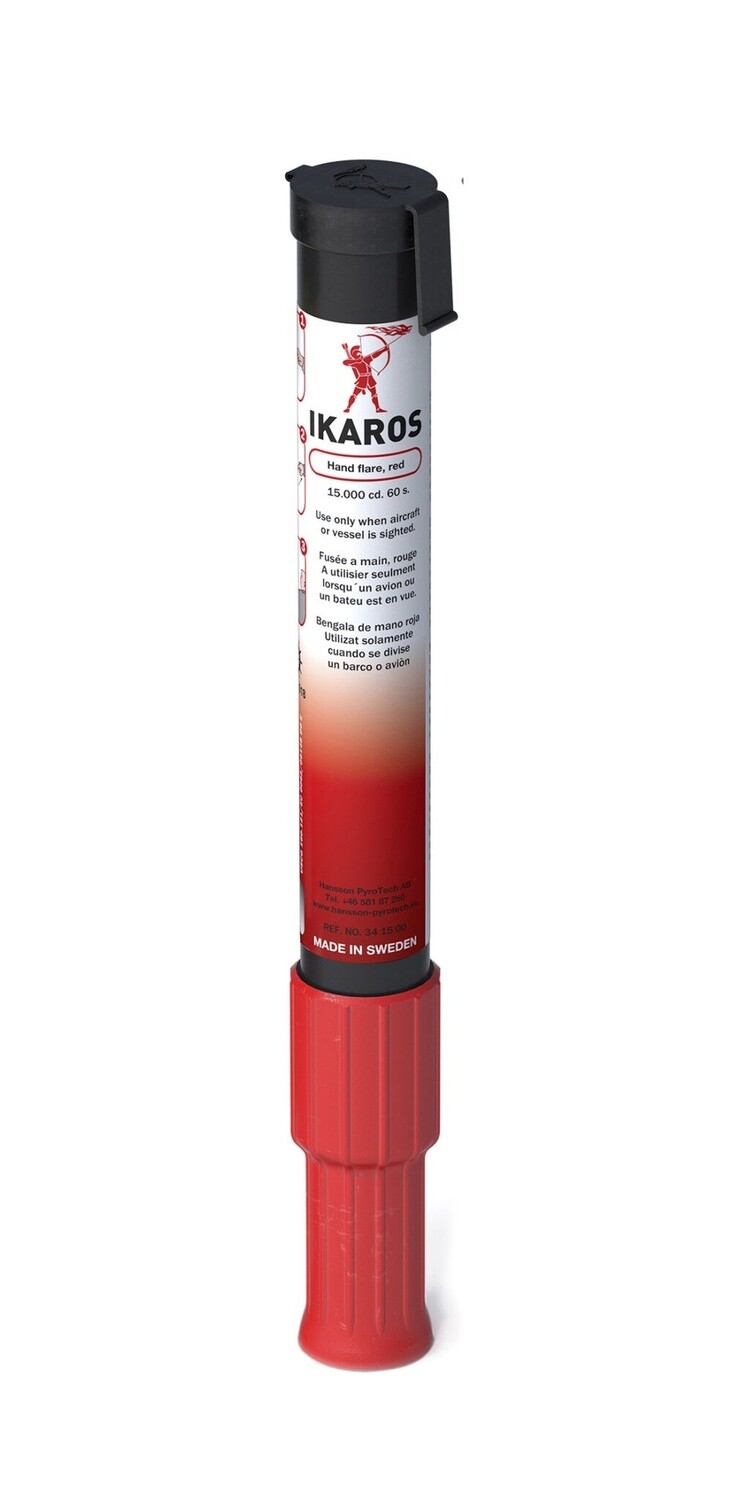 Ikaros Red Hand Held Flare - MCA