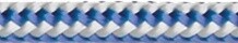 Dinghy Control (per Metre, on Rack), Colour: Navy/White, Diameter: 4mm