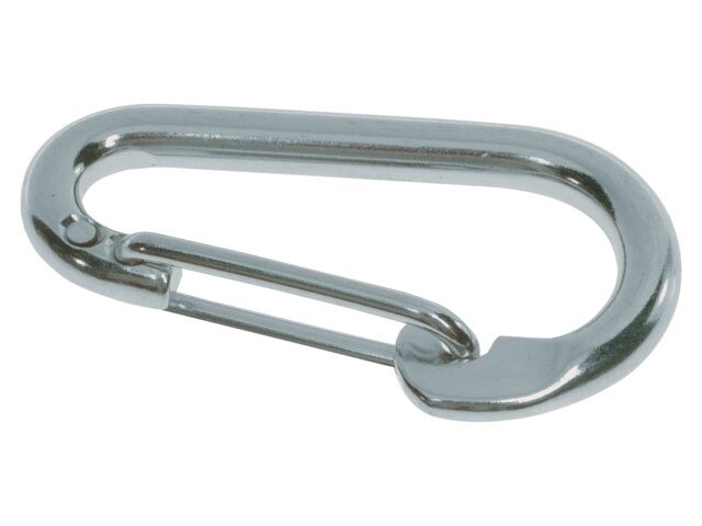 Carbine Hooks Oval, Quantity: Single, Size: 6mm