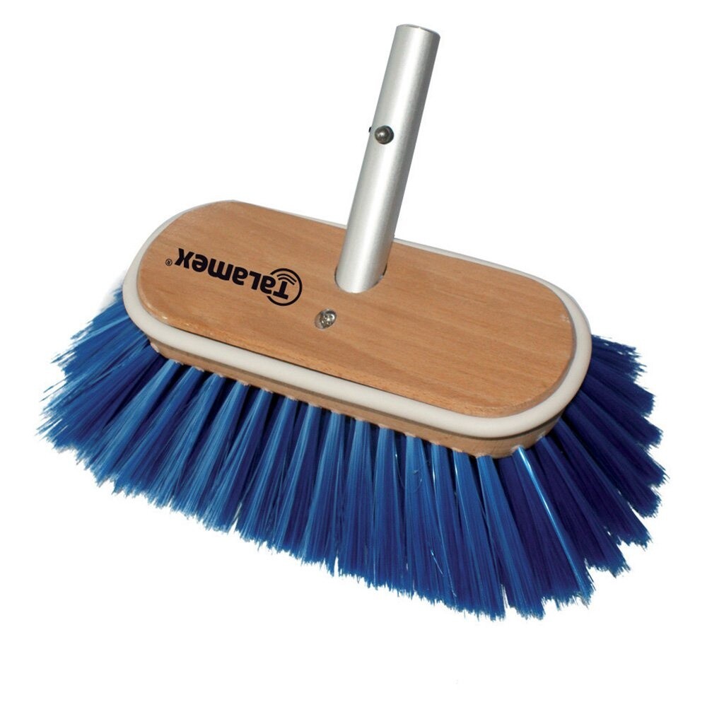 Deck Brush, Colour: Blue, Size: 10&quot;