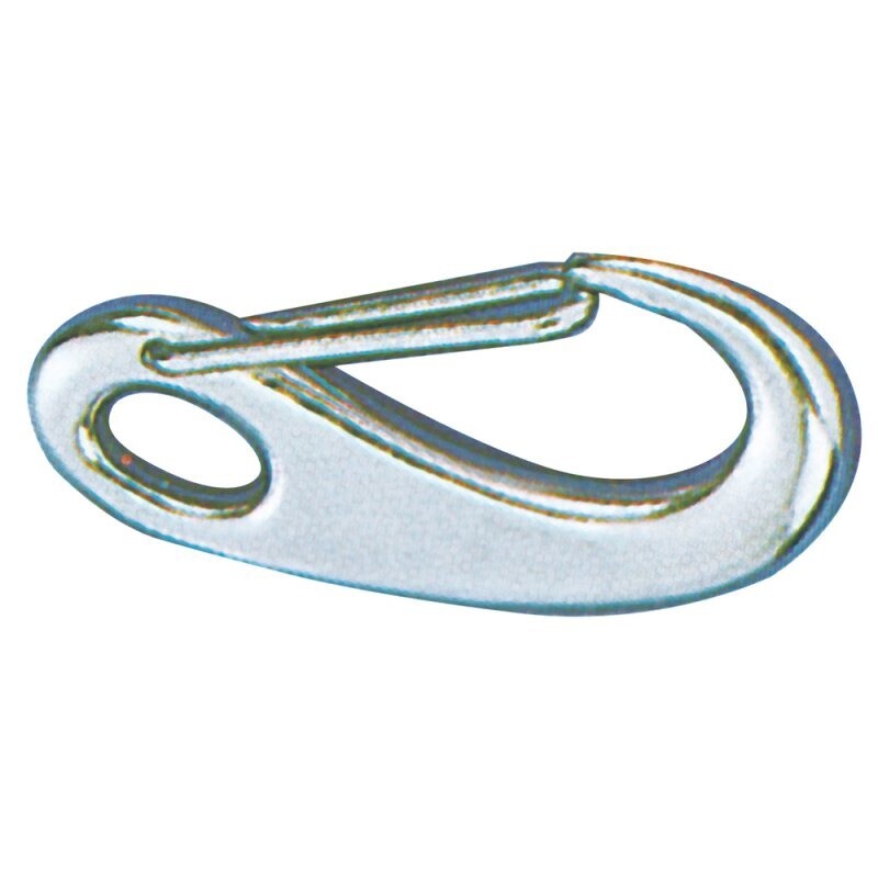 Snap Hooks With Eye, Size: 7.5mm