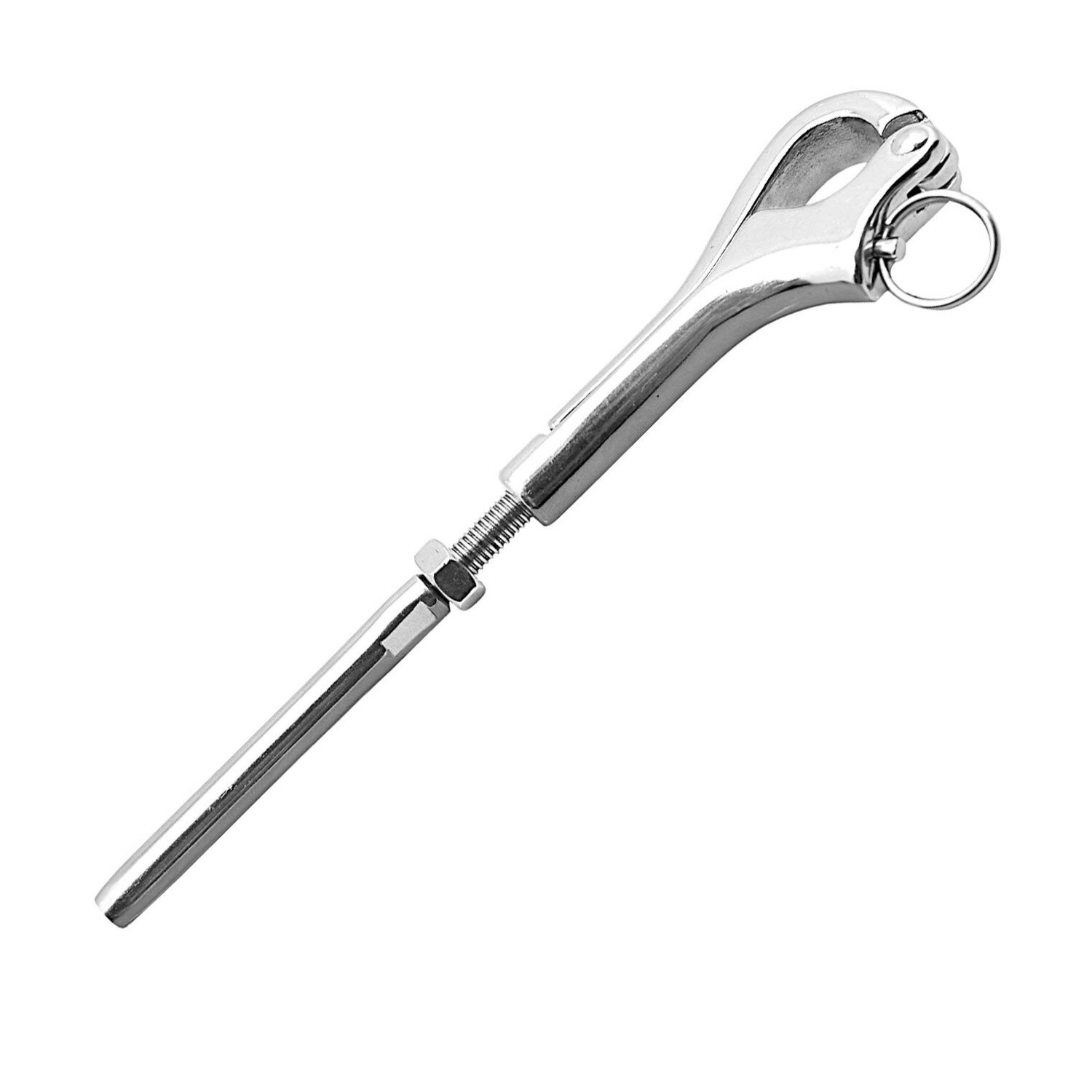 Pelican Hook With Swage Stud Terminal, Size: M6 Ø4MM