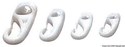 Nylon hook knot fixing 6 mm