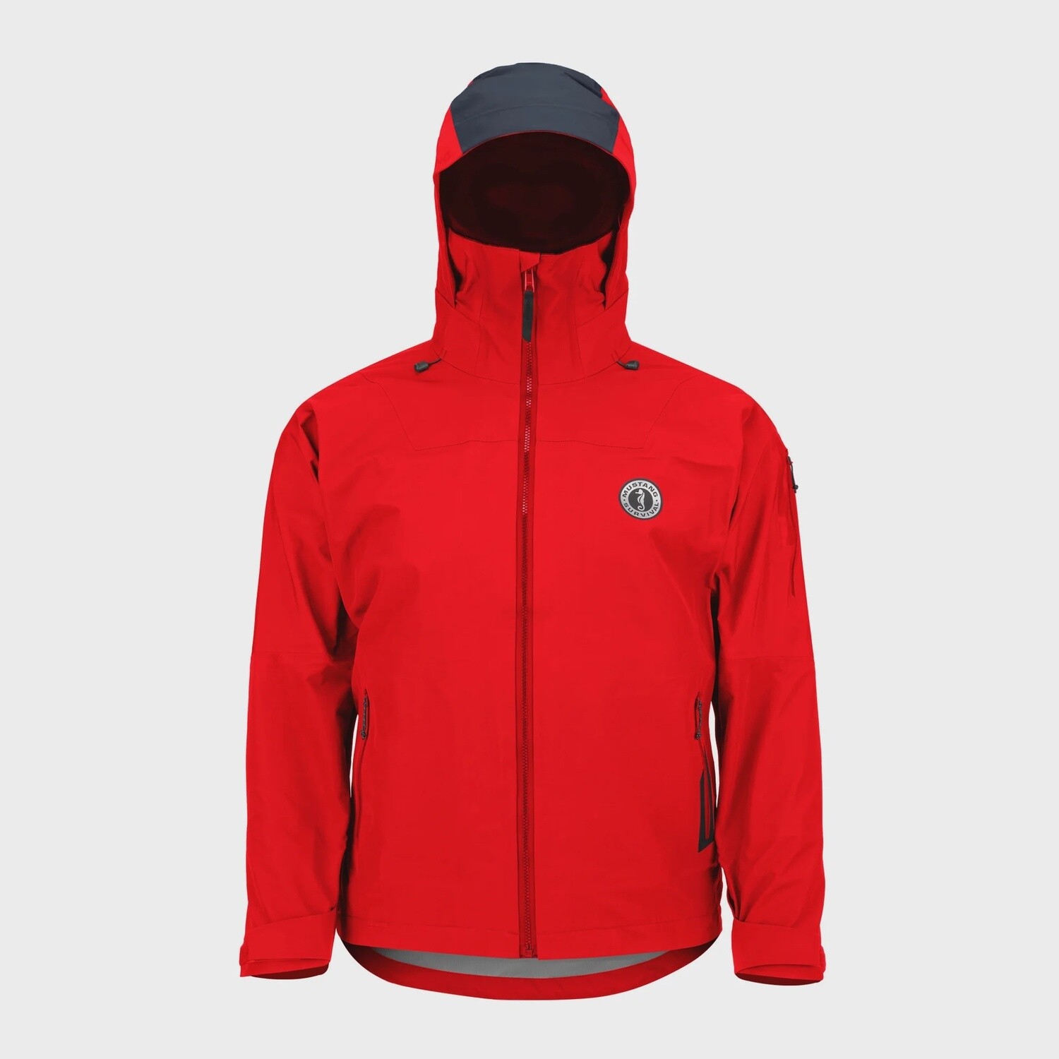 Men&#39;s Taku Waterproof Jacket, Colour: Red, Size: S