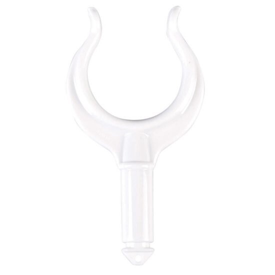 Rowlock, Colour: White, Size: 50mm