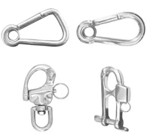 Snapshackles, Hooks and Carabinas