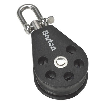 30 mm Block - Single, Swivel