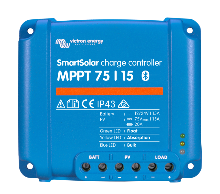 Victron SMART BlueSolar Charge Controller - 75/15A