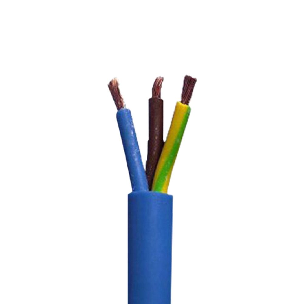 2.5mm 3 core Arctic Blue Cable