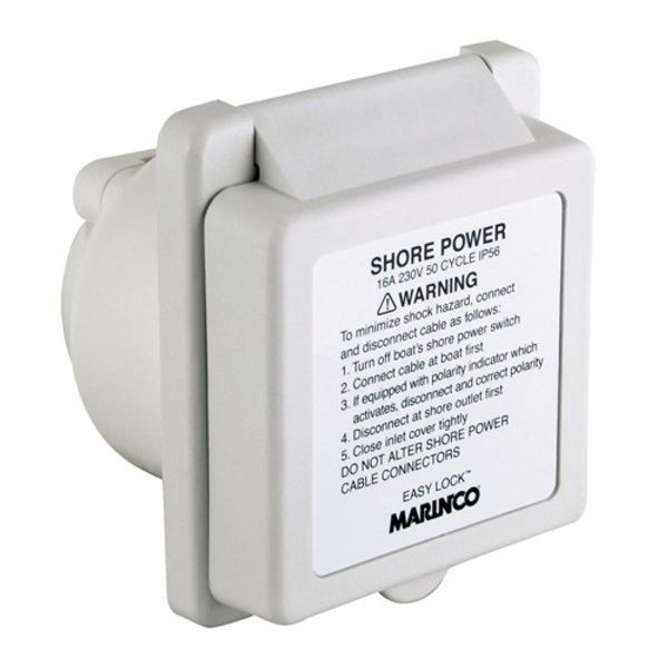 16A 230V Inlet Standard Ez Lock with Enclosure
