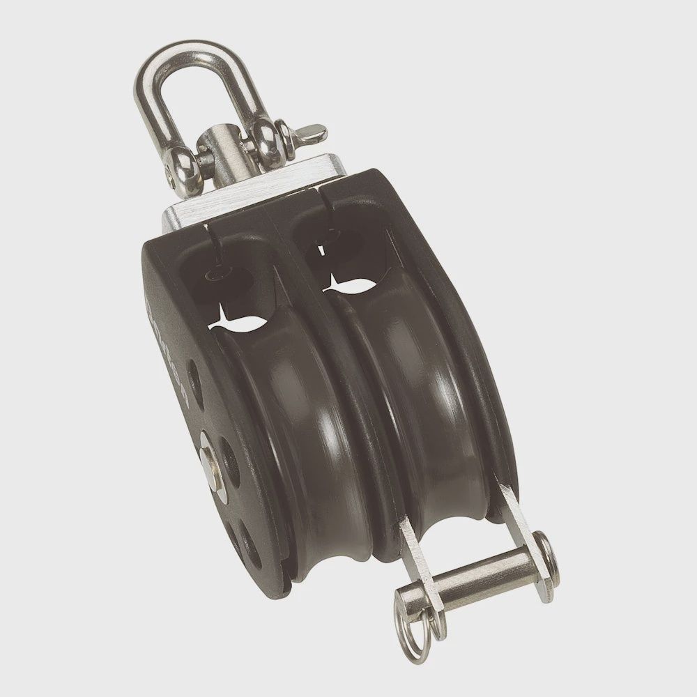30 mm Block - Double, Swivel &amp; Becket