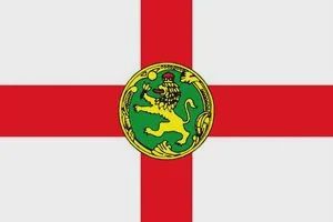Alderney Courtesy Flag - 30 x 45cm