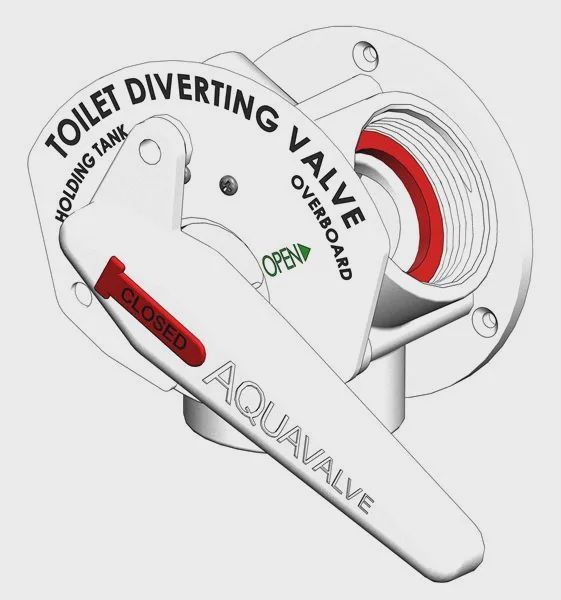 Aquavalve (Y Valve) White