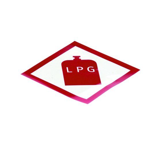LPG Sticker