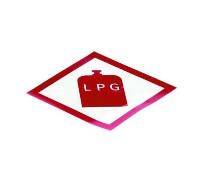 LPG Sticker