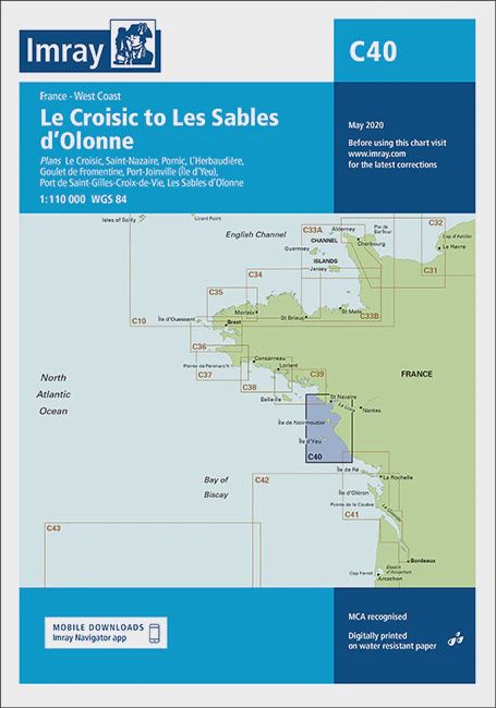 C40 France-West coast Le Croisic to Les Sables d&#39;Olonne