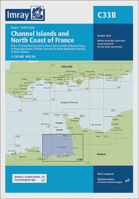 C33B France-North coast Channel Islands and North Coast of France
