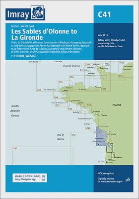 C41 France-West coast Les Sables d&#39;Olonne to La Gironde