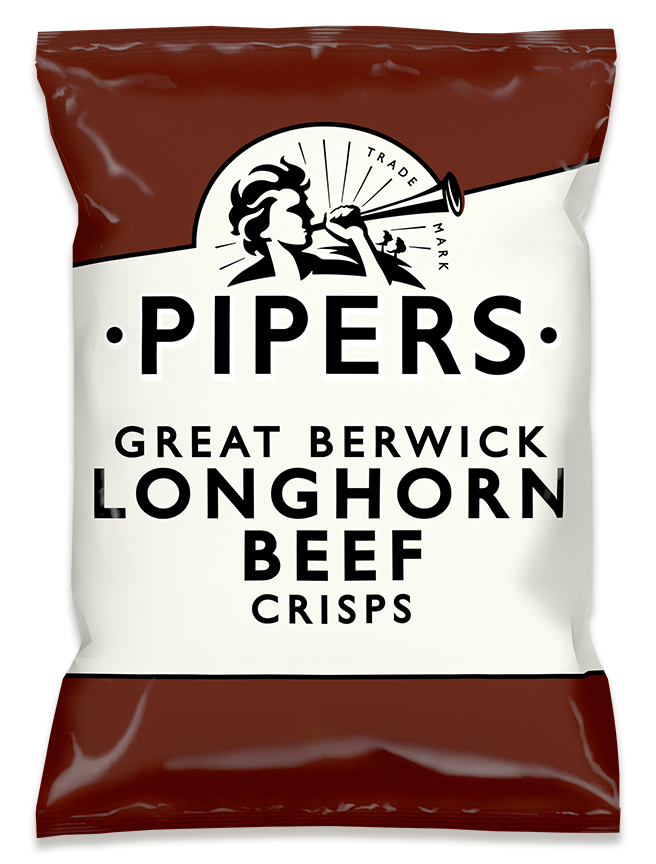 Pipers Longhorn Beef Crisps