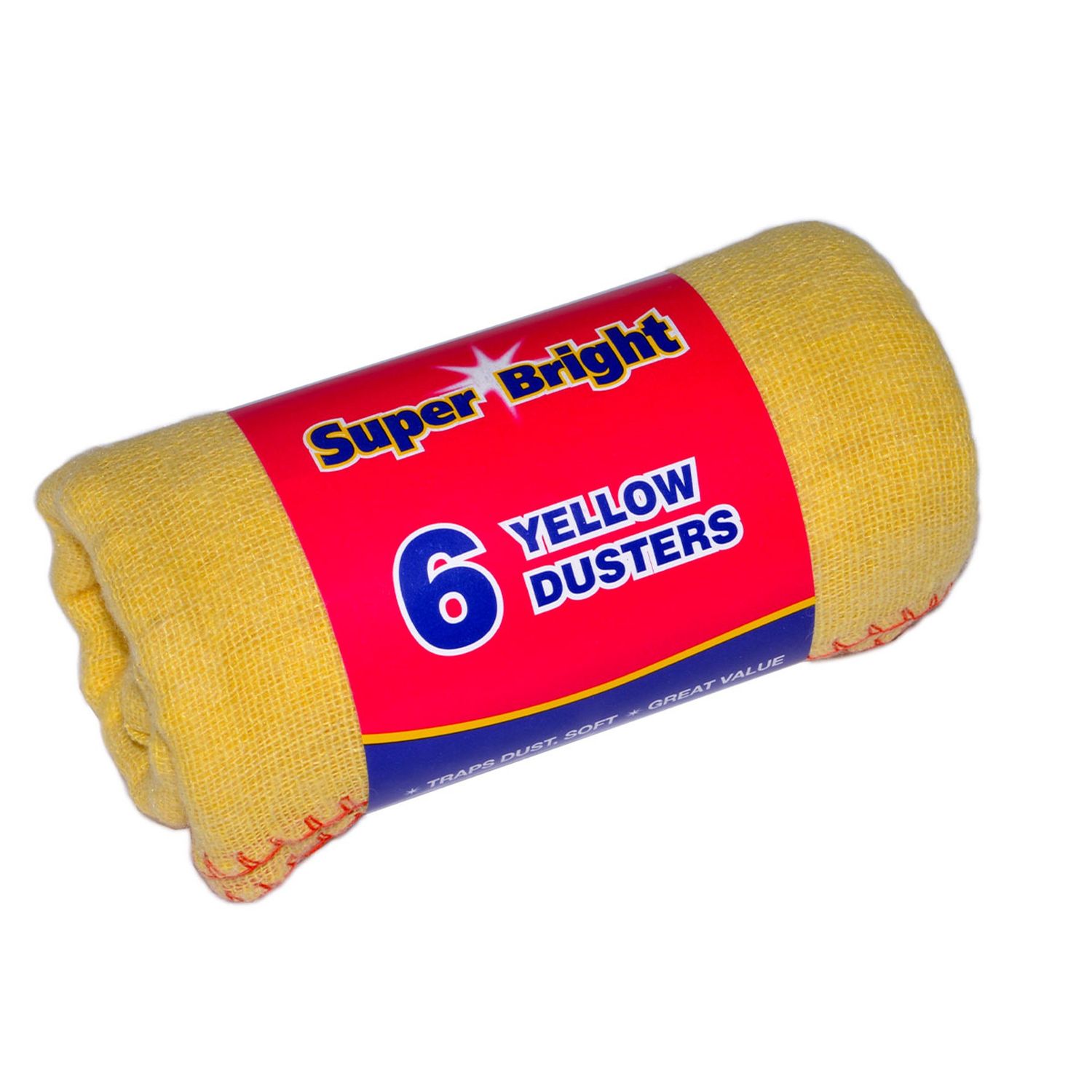 6 Yellow Dusters