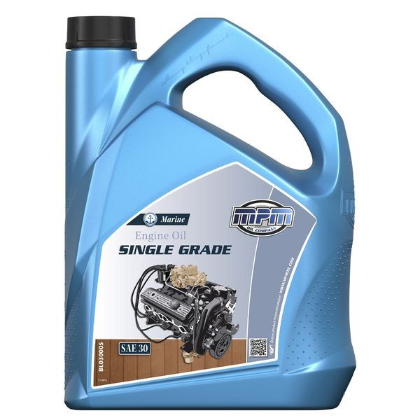 Marine Single Grade Engine Oil SAE30 5 Litre