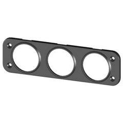 3 Way Front Panel Socket Mount
