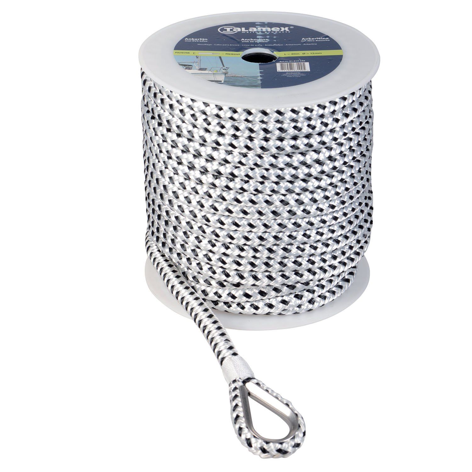Anchorline Braided Without Lead 12 mm/20M