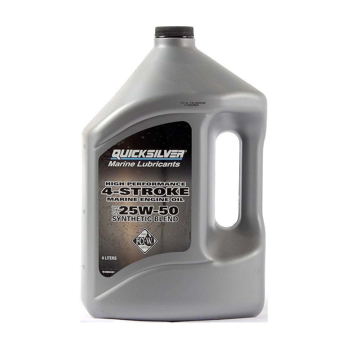 Synthetic Blend oil 25W50 - 4 Ltr