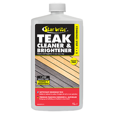 Teak Cleaner &amp; Brightener