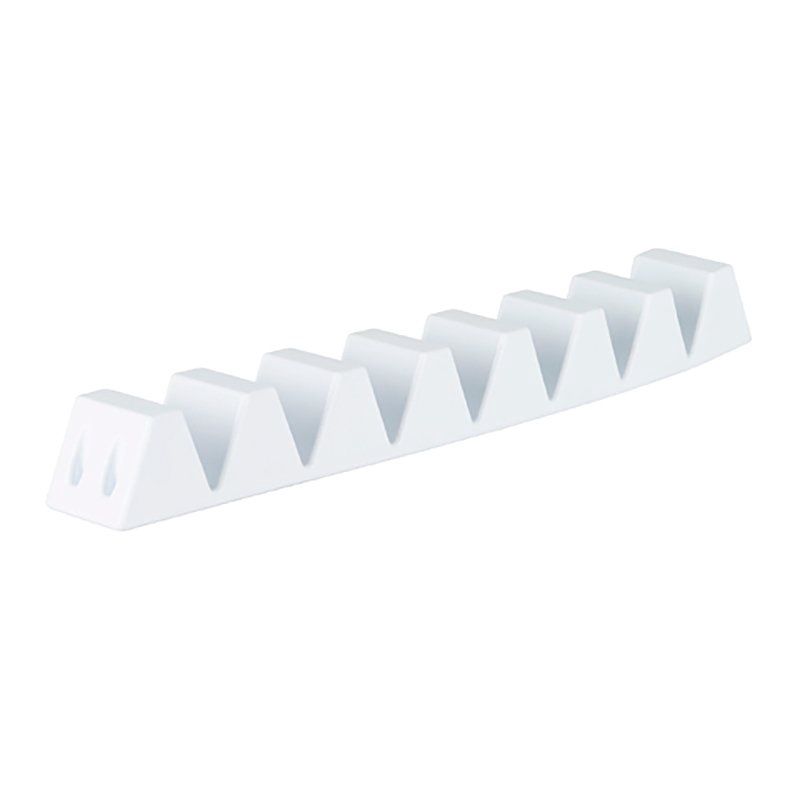 Multistripfender White