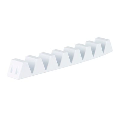Multistripfender White