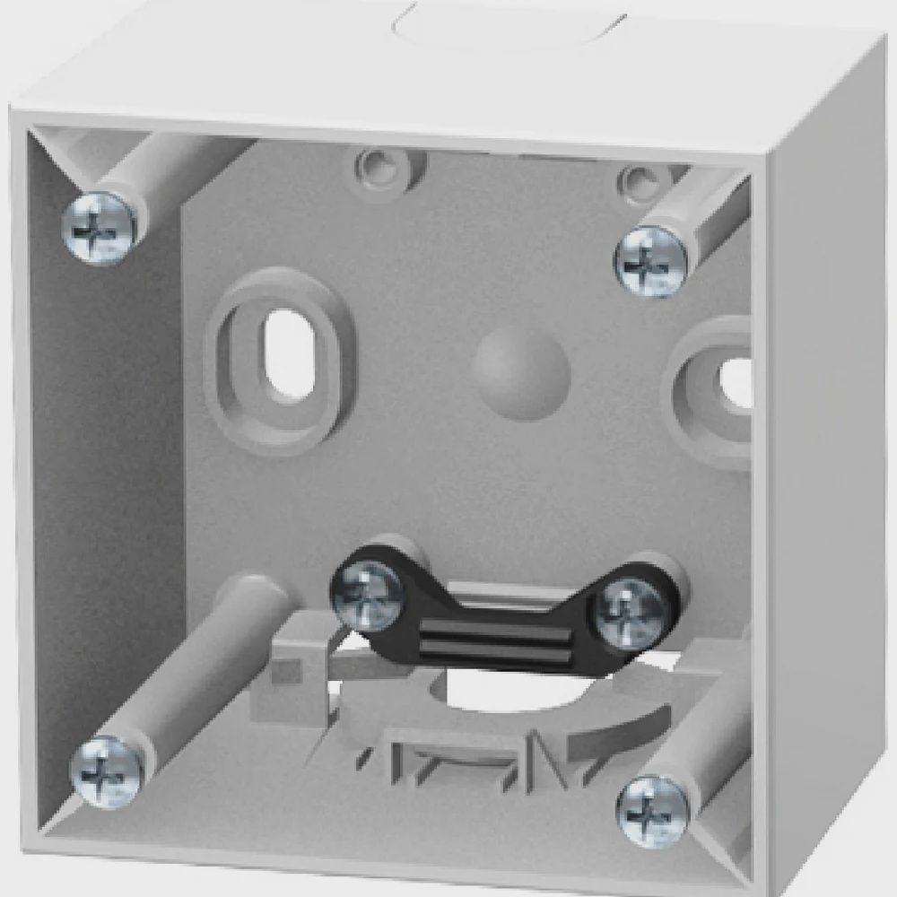 1 Gang Surface Mounted Housing 41mm - Polar White