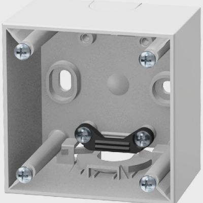 1 Gang Surface Mounted Housing 41mm - Polar White