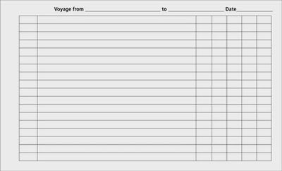 Navigator&#39;s Log Book