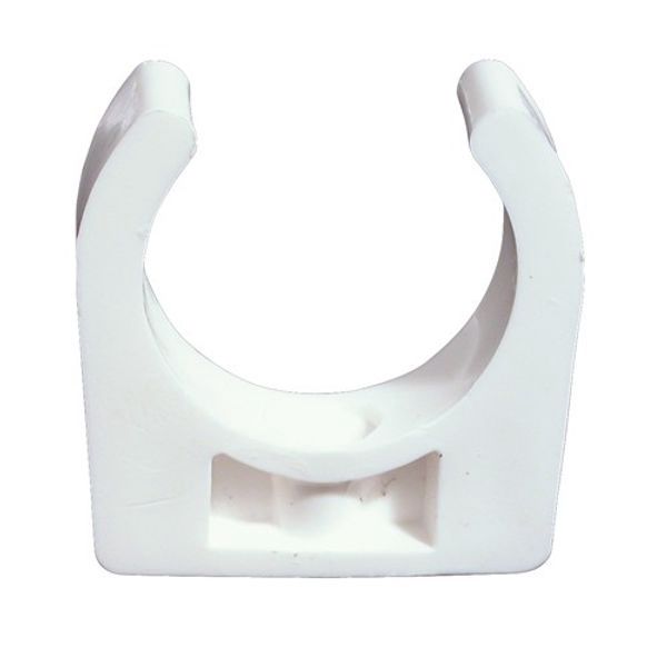 White Maclow Flexible Clip 1&quot; (Each)