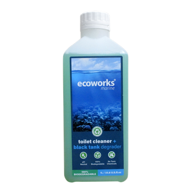 Ecoworks Black Tank Degrader and Toilet Cleaner 1L