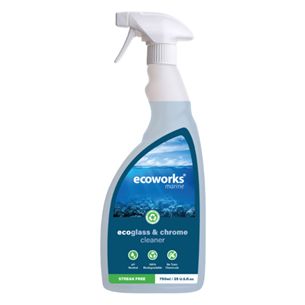 Ecoworks Glass &amp; Chrome Cleaner 750 ml