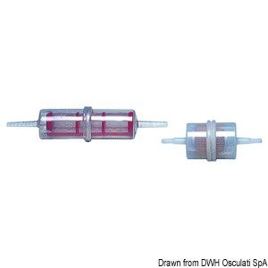 Plastic Transparent Filter petrol/ diesel 6-8mm