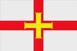 Guernsey Courtesy Flag - 30 x 45cm