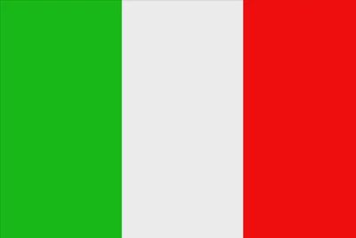 Italy Courtesy Flag