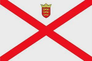 Jersey Courtesy Flag - 30 x 45cm