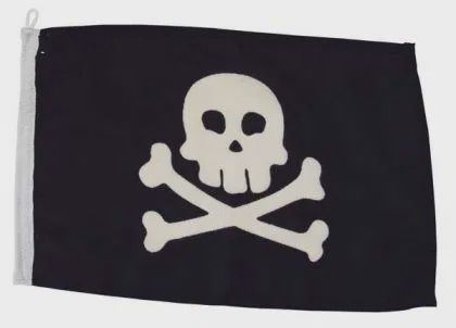Jolly Roger Flag - 30 x 45cm